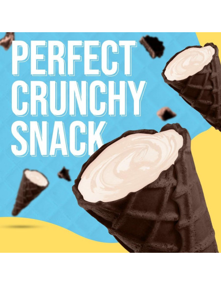 Tiny Bites - Waffle Cones Cookies and Cream | My American Market