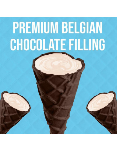 Tiny Bites - Waffle Cones Cookies and Cream | My American Market
