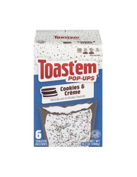 Toast'em Pop-Ups - Cookies & Cream | My American Market