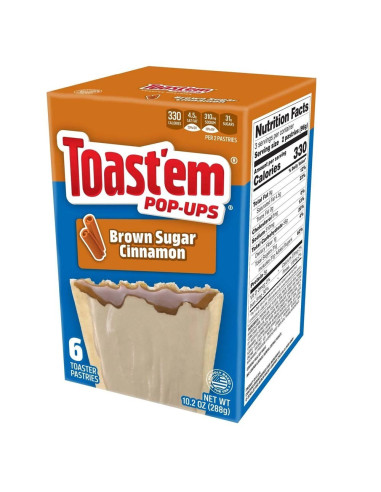 Toast'em Pop-Ups - Brown Sugar Cinnamon | My American Market
