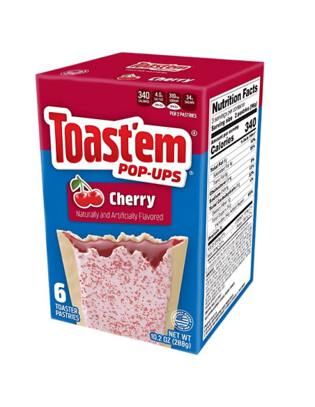 Toast'em Pop-Ups - Cherry, cherry tart | My American Market