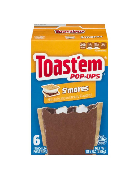 Toast'em Pop-Ups - S'Mores, s'mores tart | My American Market