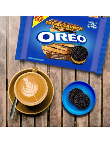 Oreo - Toffee Crunch, caramel crème | My American Market