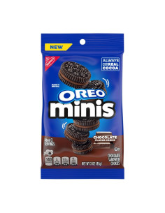 Oreo - Minis Chocolate, chocolate creme | My American Market