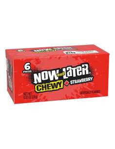 Comprar NOW & LATER CHEWY CARAMELOS FRESA | Comida Americana Online