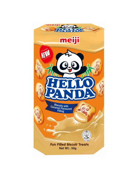 Buy MEIJI HELLO PANDA CARAMEL POUCH | American Food Shop