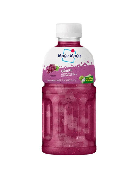Mogu mogu grape and nata de coco drink — Mogu Mogu | My American Market