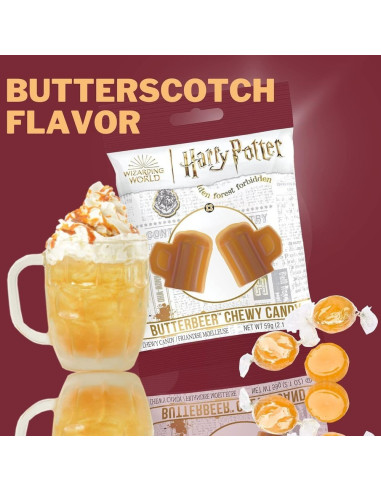 Harry potter  - bonbons gélifiés forme de biéraubeurre — Jelly Belly | My American Market