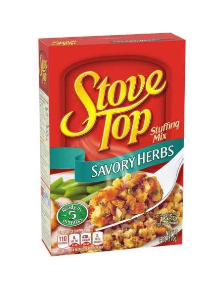 Kraft stove top stuffing ripieno alle erbe — Stovetop Stuffing | My American Market