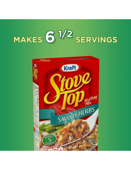 Kraft stove top stuffing ripieno alle erbe — Stovetop Stuffing | My American Market