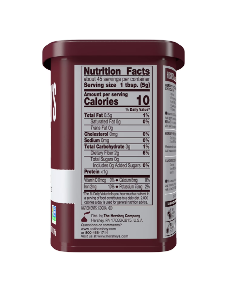 Hershey's - Natural Unsweetened Cocoa | My American Market