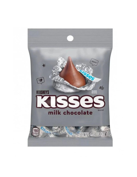 Hershey's Kisses - Milk Chocolate (chocolats au lait) - My American Market