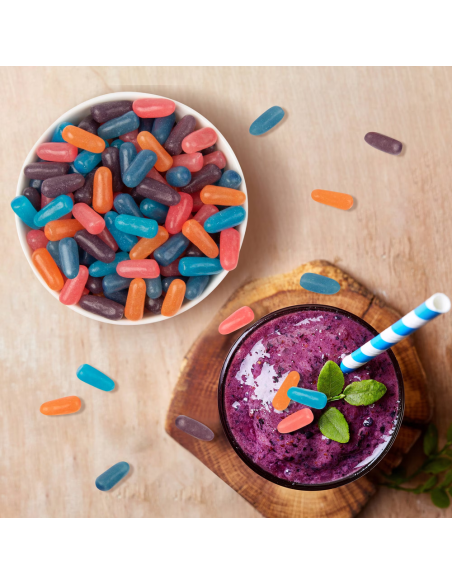 Mike and Ike - Berry Blast, caramelle gommose ai frutti rossi | My American Market