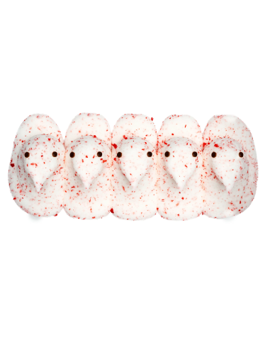 Peeps - Marshmallow Candy Cane Chicks x5 | My American Market