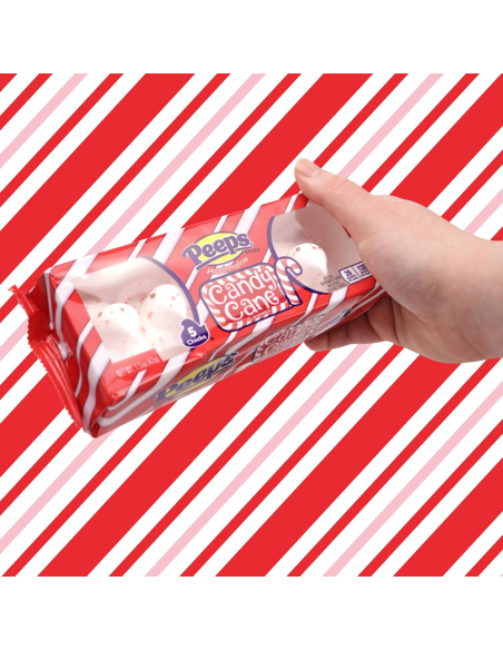 Peeps - Marshmallow Candy Cane Chicks x5 | My American Market