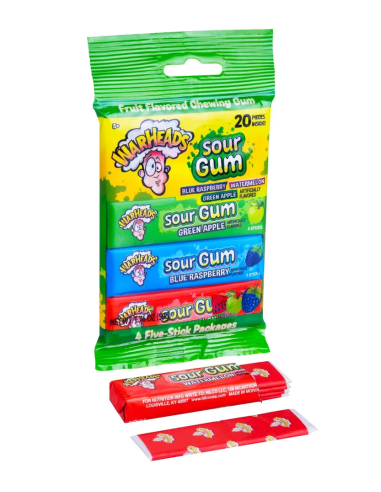 Warheads - Sour Gum | My American Market