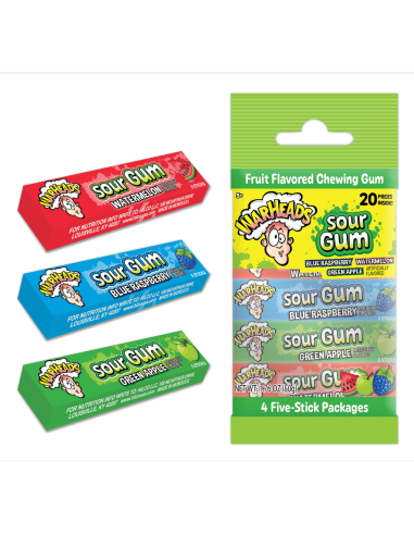 Warheads - Sour Gum | My American Market