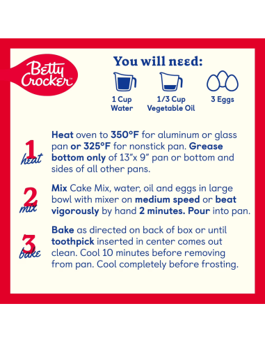 Betty Crocker - Super Moist Butter Pecan | My American Market
