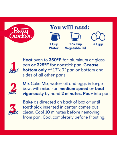 Betty Crocker - Super Moist Butter Pecan | My American Market