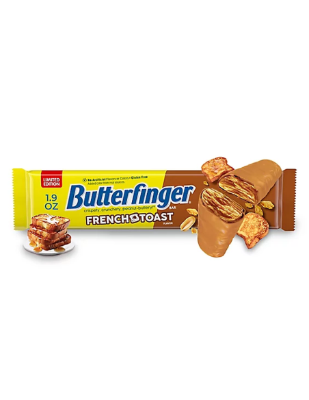 Butterfinger - French Toast (barretta arachidi croccante, gusto french toast) - My American Market