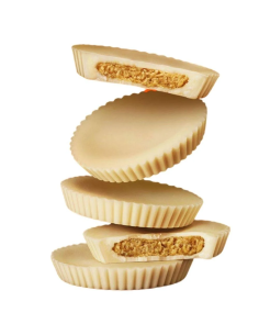 Paquete para compartir de galletas finas de mantequilla de cacahuete blanca Reese's - My American Market 2