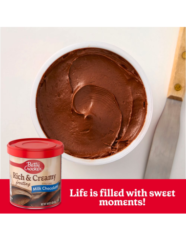 Betty Crocker - Rich & Creamy Milk Chocolate | My American Market