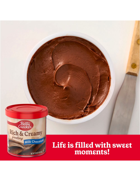 Betty Crocker - Rich & Creamy Milk Chocolate | My American Market