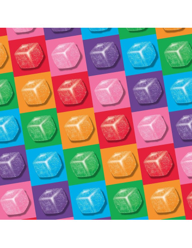 Warheads - Cubes Sour Sweet & Fruity, cubes acidulés assortis | My American Market