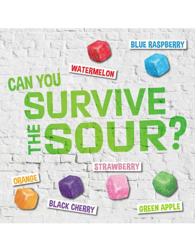 Warheads - Cubes Sour Sweet & Fruity | My American Market