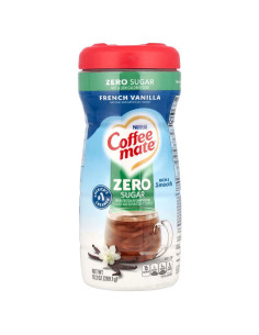 Coffee Mate - French Vanilla Zero Sugar (crème pour café vanille sans sucre) - My American Market