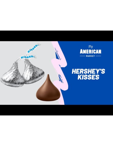 Hershey's Kisses - Milk Chocolate (chocolats au lait) - My American Market