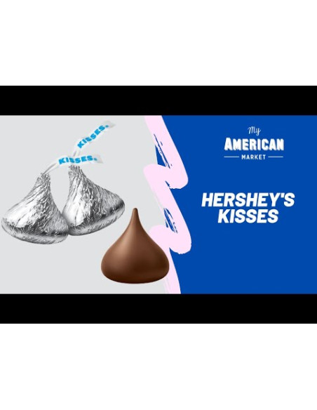 Hershey's Kisses - Milk Chocolate (chocolats au lait) - My American Market