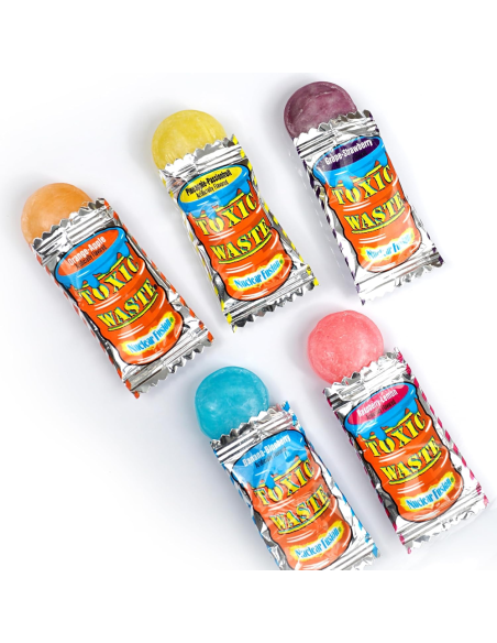 Toxic Waste - Nuclear Fusion, bonbons durs ultra-acides | My American Market
