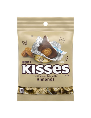 Hershey's Kisses - Almonds (chocolats au lait et amandes) - My American Market