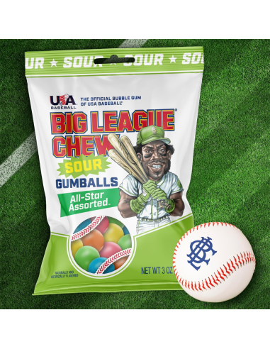 Big League Chew - Sour Gumballs | My American Market