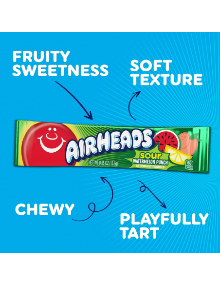 Airheads - Bars Assorted Sour 6 Bars | My American Market