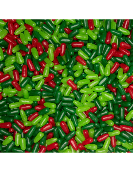 Mike and Ike - Merry Mix (caramelos afrutados, edición Navidad)