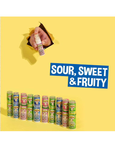 Super Sour Spray Green Apple, caramella spray aspra mela verde | My American Market