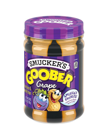 Smucker's Goober Grape, burro di arachidi e gelatina d'uva | My American Market