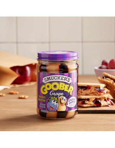 Smucker's Goober Grape, burro di arachidi e gelatina d'uva | My American Market