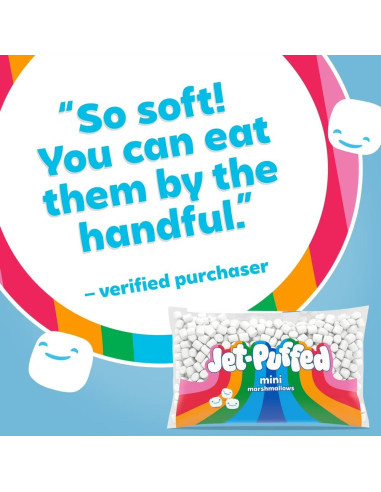 Jet-Puffed Mini Marshmallows, petites guimauves américaines | My American Market