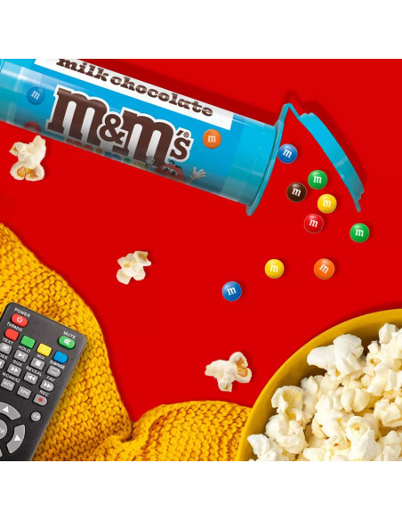 M&M's Minis Milk Chocolate petit tube, mini billes chocolatées | My American Market
