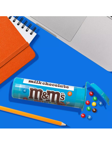 M&M's Minis Milk Chocolate petit tube, mini billes chocolatées | My American Market