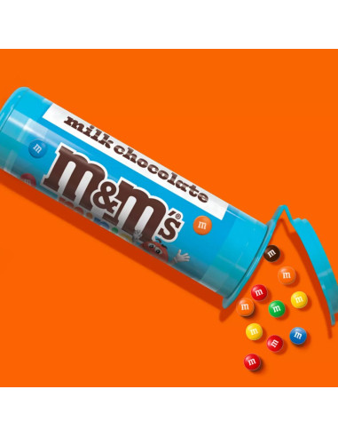 M&M's Minis Milk Chocolate petit tube, mini billes chocolatées | My American Market