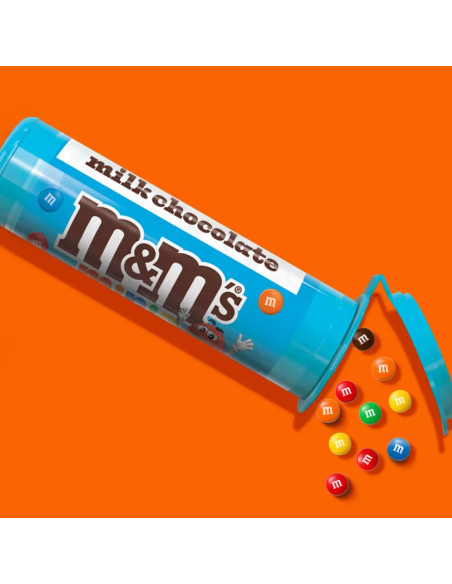 M&M's Minis Milk Chocolate petit tube, mini billes chocolatées | My American Market