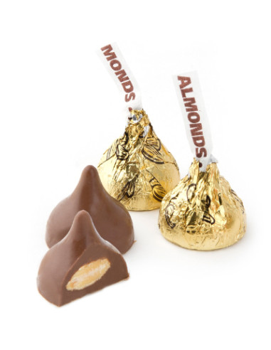 Hershey'S Kisses Cioccolatini Con Mandorle - My American Market