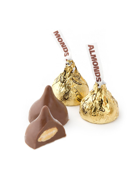 Hershey's Kisses - Almonds (chocolats au lait et amandes) - My American Market