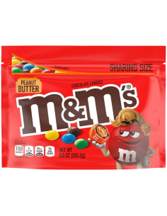 M&M's Peanut Butter Sharing Size, chocolat au beurre de cacahuète | My American Market