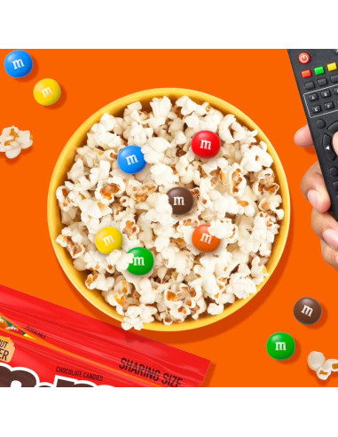 M&M's Peanut Butter Sharing Size, cioccolato al burro d'arachidi | My American Market