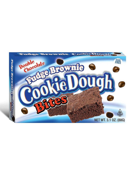 Cookie Dough Bites - Fudge Brownie Bites - My American Market